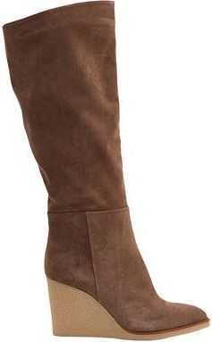 8 by YOOX SPLIT LEATHER ROUND-TOE PLATFORM BOOT