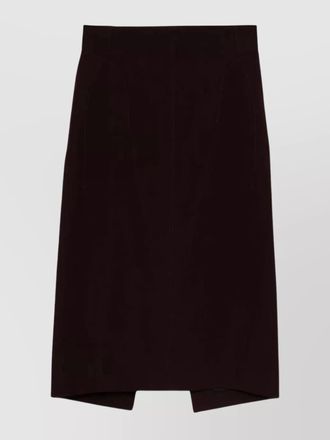 MUGLER midi pencil skirt