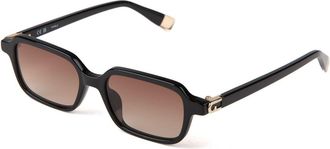 Furla Zonnebril Glanzend Zwart