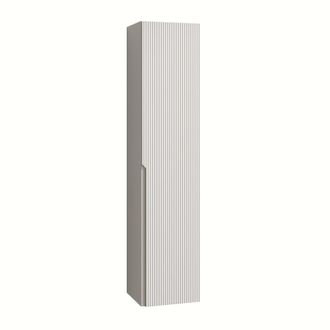Aquadesign Columna de ba&ntilde;o en mdf blanco mate