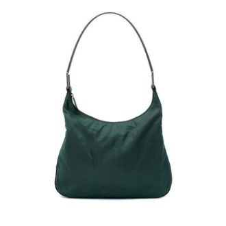 Prada Pre-owned Shoulder Bags, female, Green, Size: ONE SIZE Pre-owned Vintage Shoulder Bag