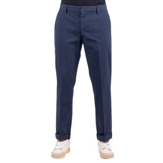 Dondup Chinos, male, Blue, Size: W31 Chinos