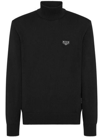 Philipp Plein turtleneck sweater - Black