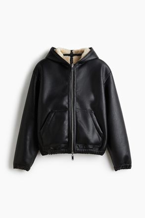 H&M Fliegerjacke - Schwarz