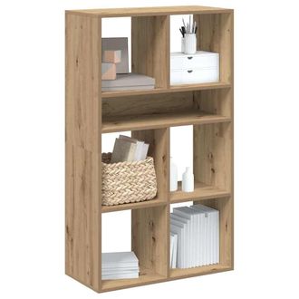 Berkfield Home Book Cabinet Artisan Oak 66x31x112 cm Engineered Wood | Size: 66 x 31 x 112 cm