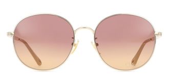 Chlo&eacute; CH0325SK Asian Fit 004 Womens Sunglasses Gold Size 56