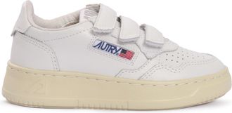 Autry Kidstripes Low Kid Leat/Four Wht/Wht