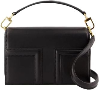 Toteme Leather handbags - Dames - Handtassen - Zwart - ONE Size - Leer - Tassen