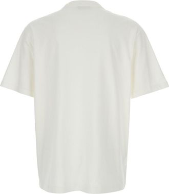 A.P.C. Mens T-Shirt Crew Neck White Organic Cotton T-Shirts And Polos