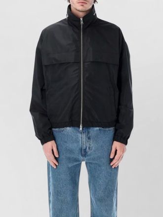 Ami hooded technical windbreaker jacket