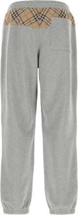 Burberry Mens Cotton Joggers Gray
