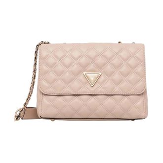 Guess Shoulder Bags, female, Pink, Size: ONE SIZE Giully Shoulder Bag