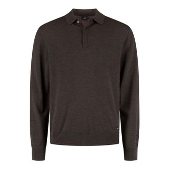 Wahts Mens Knitwear, TargetGroup:Men Dark Brown Melange / XXL