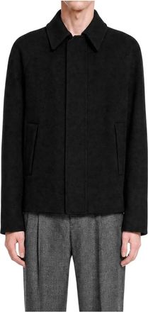 Lardini Acarpel Jas - Heren - Zomerjassen - Zwart - L - Wol - Jassen