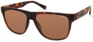Kenneth Cole 56mm Square Frame Sunglasses in Dark Havana at Nordstrom Rack