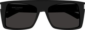 Saint Laurent Aviator Zonnebril SL 651 Vitti - unisex - Zonnebrillen - Zwart - 58 MM - Accessoires