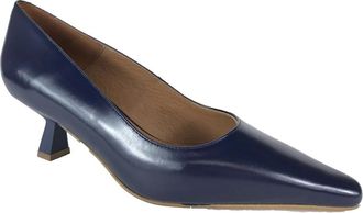 &Aacute;ngel Alarc&oacute;n Elegante Pump Schoenen - Dames - Pumps - Blauw - 36 EU - Leer - Schoenen