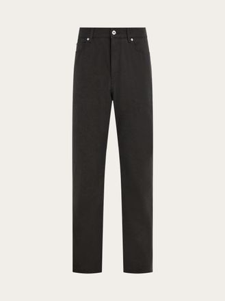 Ferragamo Men Five pocket trouser Blue
