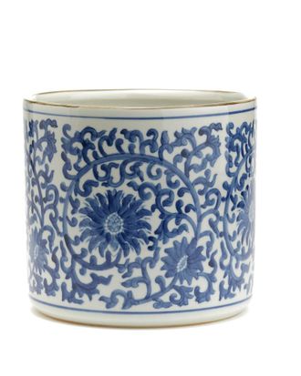 Tozai Home Blue Lotus Vase
