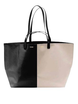 CAHU Le Pratique Bigout large PVC shoulder bag