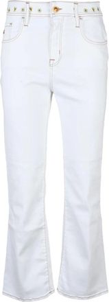 Jacob Cohen Jeans, Dames, Wit, W29, Katoen, jeans