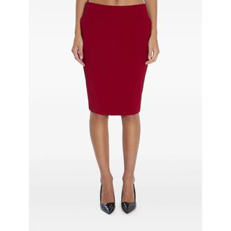Saint Laurent Straight-hem Pencil Skirt