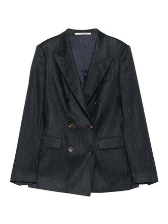 Tagliatore Navy blue double-breasted parigi blazer