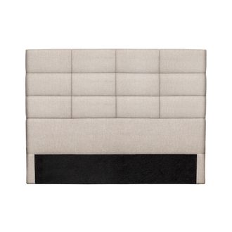 Miliboo Cabecero Moderno En Tejido Beige Natural 160 Cm Anatole