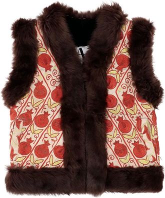 Zazi Gilet - Marrone