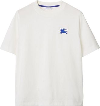 Burberry EKD cotton T-shirt - women - Cotton - M - White