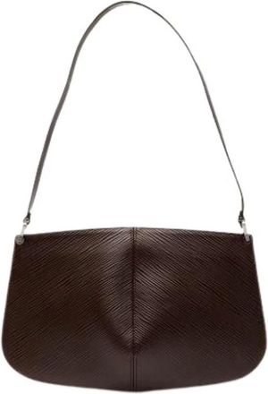 Louis Vuitton Pre-owned Shoulder Bags, female, Brown, Size: ONE SIZE Pre-owned Pochette Demi Lune