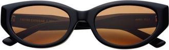 Freyrs Eyewear Ameli Cat Eye Sunglasses in Black at Nordstrom