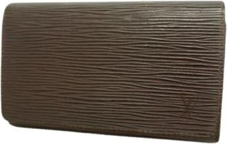 Louis Vuitton Portafoglio Bi-fold Vintage Pre-owned - - Pre-owned - Donna - Marrone - ONE SIZE