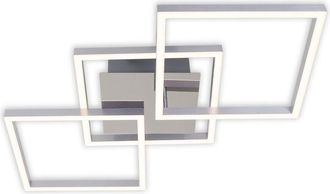 Briloner Lampada Da Soffitto Led Dimmerabile Orientabile 36 W Argento Metallo-plastica Ip20 Briloner
