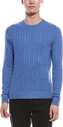 Raffi Cashmere Cable Crewneck Sweater