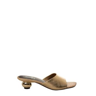 Jeannot Sandalo Ciabattina - - Shoes - Donna - Giallo - 37 EU