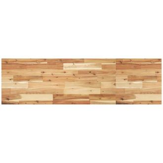 vidaXL Piano Tavolo Rettangolare 160x40x2 cm Legno Massello di Acacia - Vidaxl