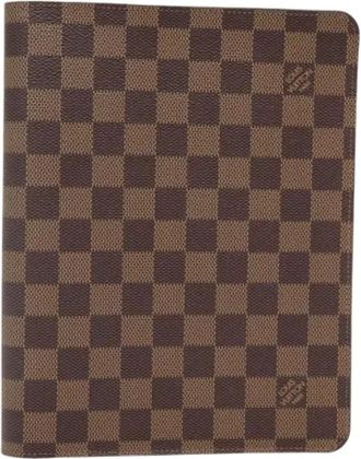 Louis Vuitton Pre-owned Wallets, female, Brown, Size: ONE SIZE Pre-owned Day Planner Cover