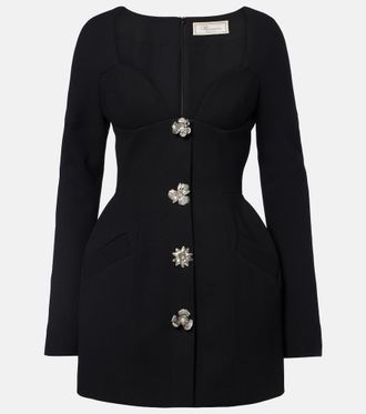 Blumarine Miniabito in crêpe con decorazioni