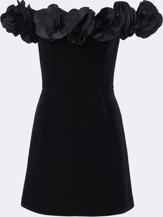 Rebecca Vallance Vestido bustier Charles floral