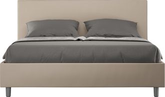 Les Tendances Cama Adele 160x200 Con Base Gris T&oacute;rtola