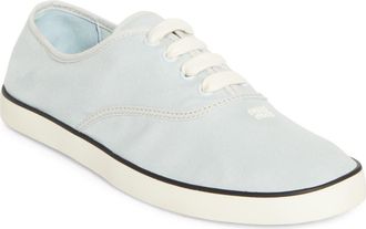 Miu Miu Low Top Canvas Sneaker in Blue at Nordstrom, Size 10.5Us