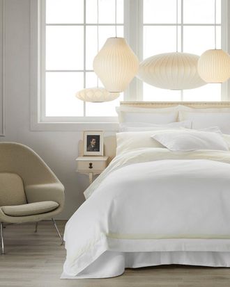 Peacock Alley 420 Thread Count Soprano Trim Euro Sham