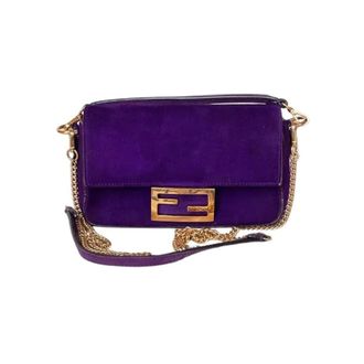 Fendi Pre-owned Mini Wand - Dames - Pre-owned - Paars - Maat: ONE Size Leer