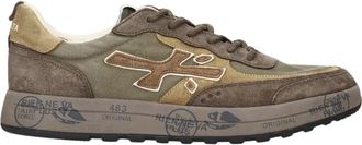 Premiata Var8463 Sneakers in Camoscio - - Shoes - Uomo - Verde - 44 EU