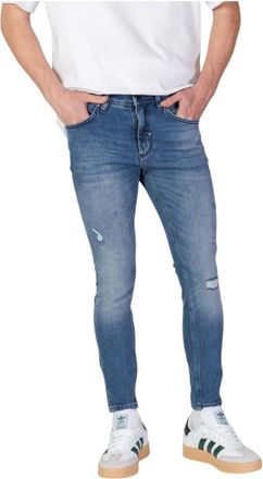 Antony Morato Skinny Jeans Collectie Lente/Zomer - Heren - Skinny Jeans - Blauw - W30 - Katoen - Jeans