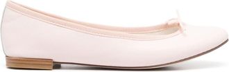 Repetto bow-detail ballerina shoes - women - Calf Leather/Calf Leather/Fabric/Calf Leather - 36 - Pink