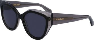 Ferragamo Womens Logo 53Mm Sunglasses