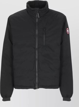 Canada Goose short down jacket high neck long sleeves