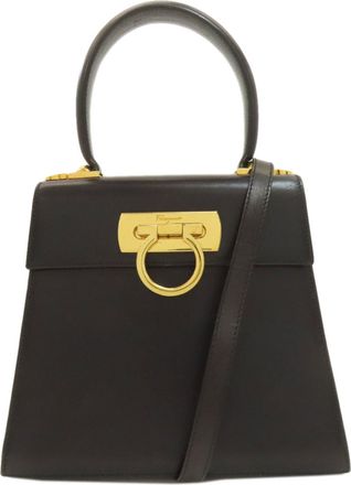 Ferragamo Leather Handbag (Pre-Owned)